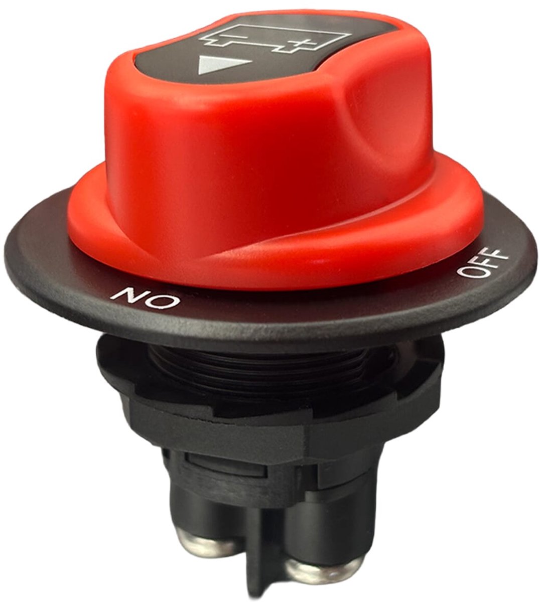 ProRide Accuschakelaar 50A 12-48V DC - Hoofdschakelaar - Batterij Isolator Aan/Uit - Opbouw