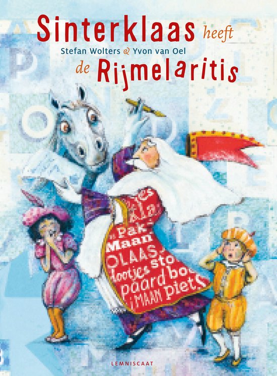 Sinterklaas heeft de Rijmelaritis - cover