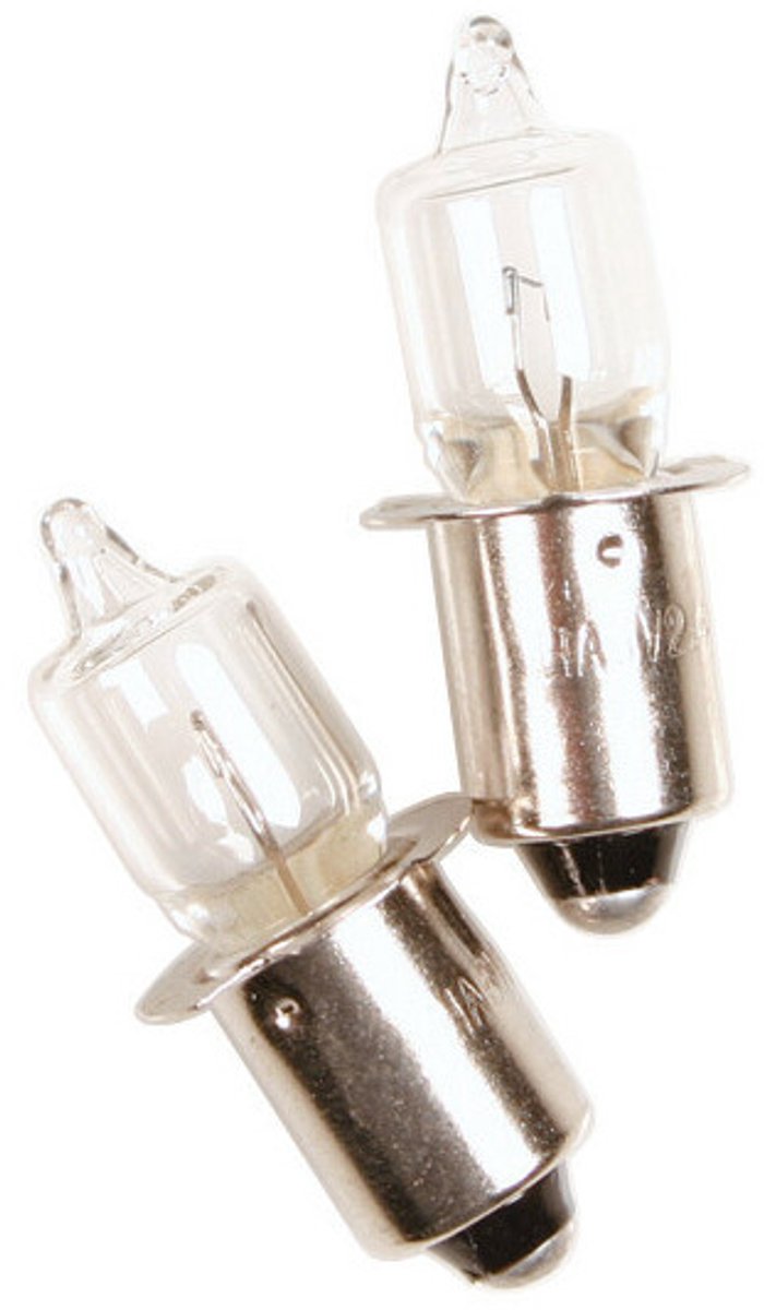 Halogeen reservelampen 6V 2,4W - Set van 2 fietslampen