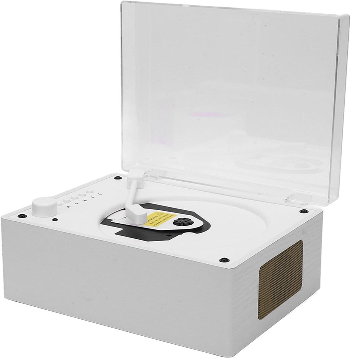 Desktop CD Speler - Muziekspeler Draagbaar - Muziek Luisteren - Ingebouwde Luidsprekers - 26 x 21 x 15 cm