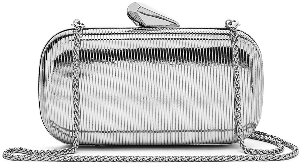 DERIMOD Mini Clutches Imitation Leren Mini Clutch