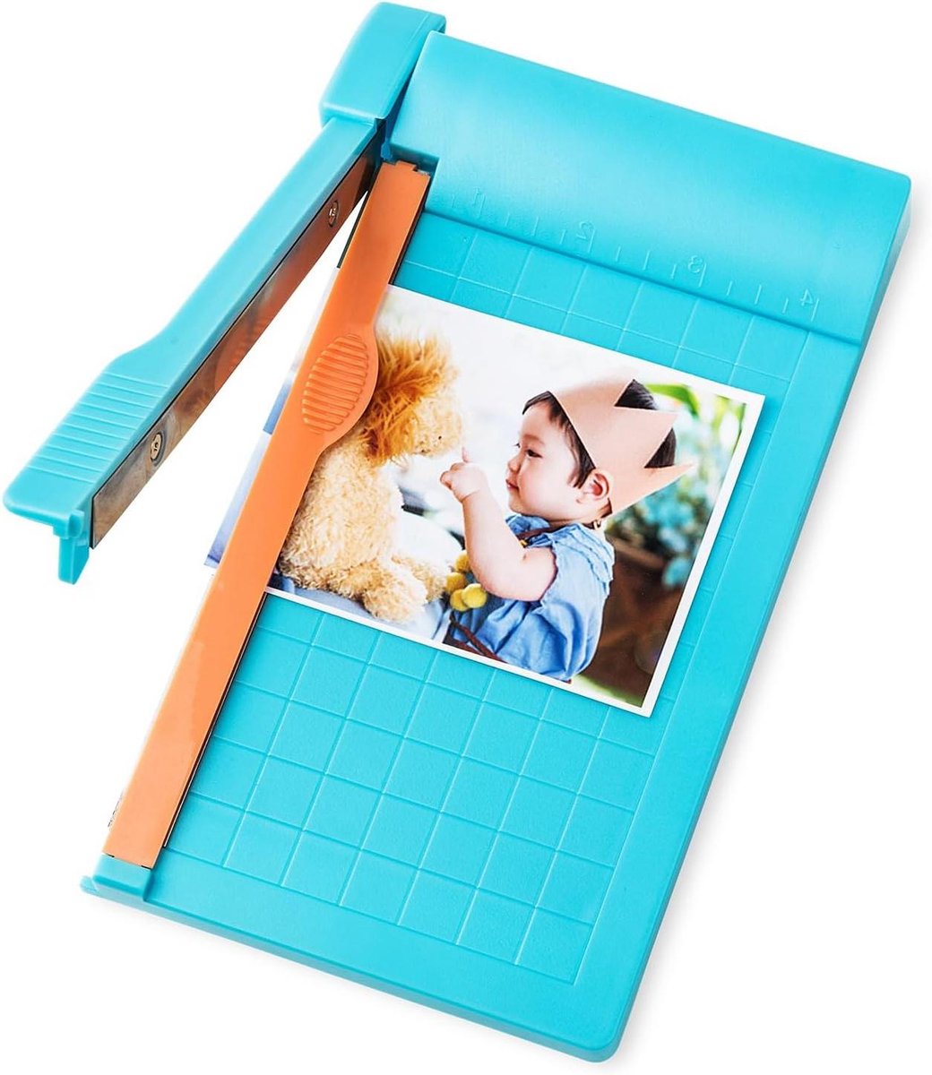 Papiersnijder A5 - Papier Snijmachine Trimmer - Papier Snijden - Lichtgewicht Draagbaar - A5 formaat - Blauw