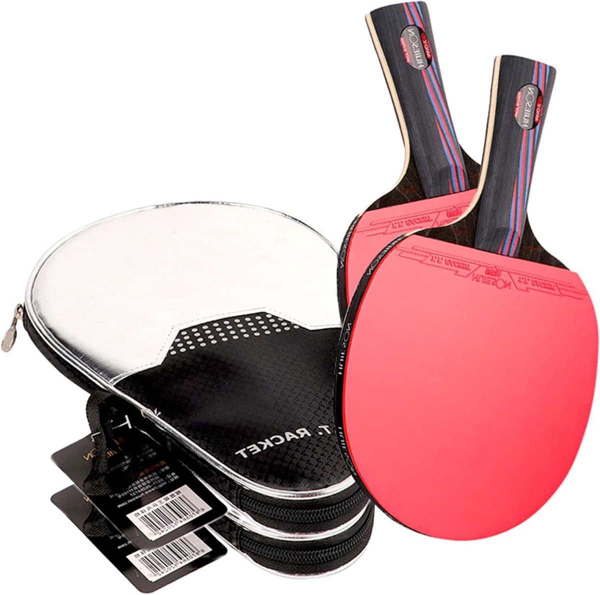 Tafeltennisbatjes - Pingpongrackets - Sporttraining - Carbon vezel bodemplaat - Long handle - Niet gespecificeerd