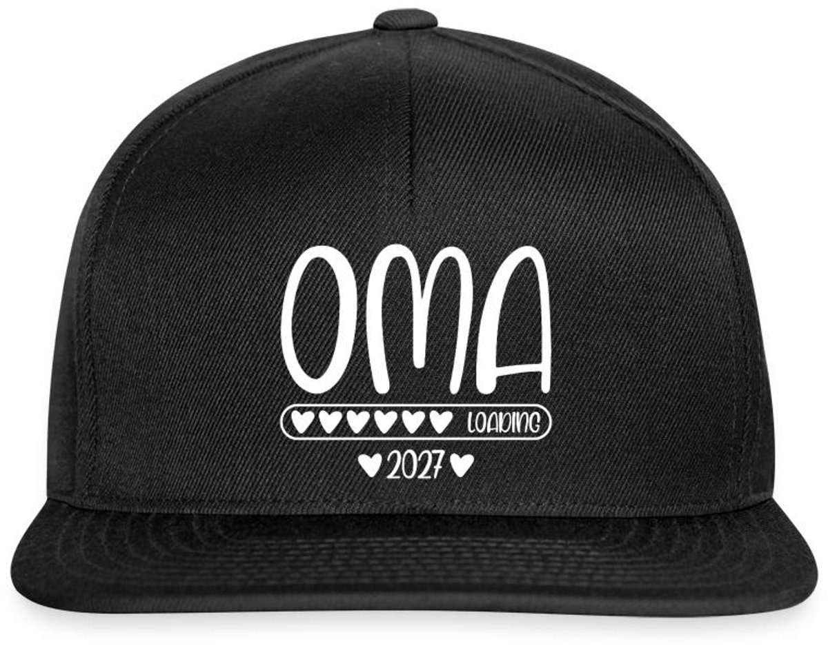 Toekomstige Oma 2027 Snapback cap