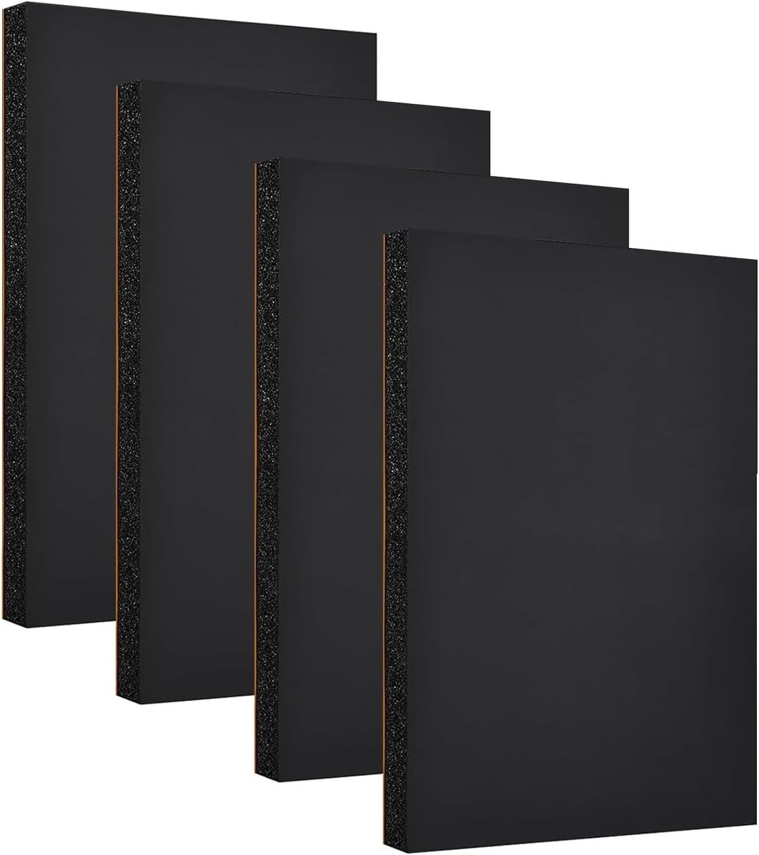 Isolatiemat - Zwart - 30 mm dik, 300 x 200 mm - Neopreen Zelfklevende Schuimplaat voor Meubel- en Vloerbescherming