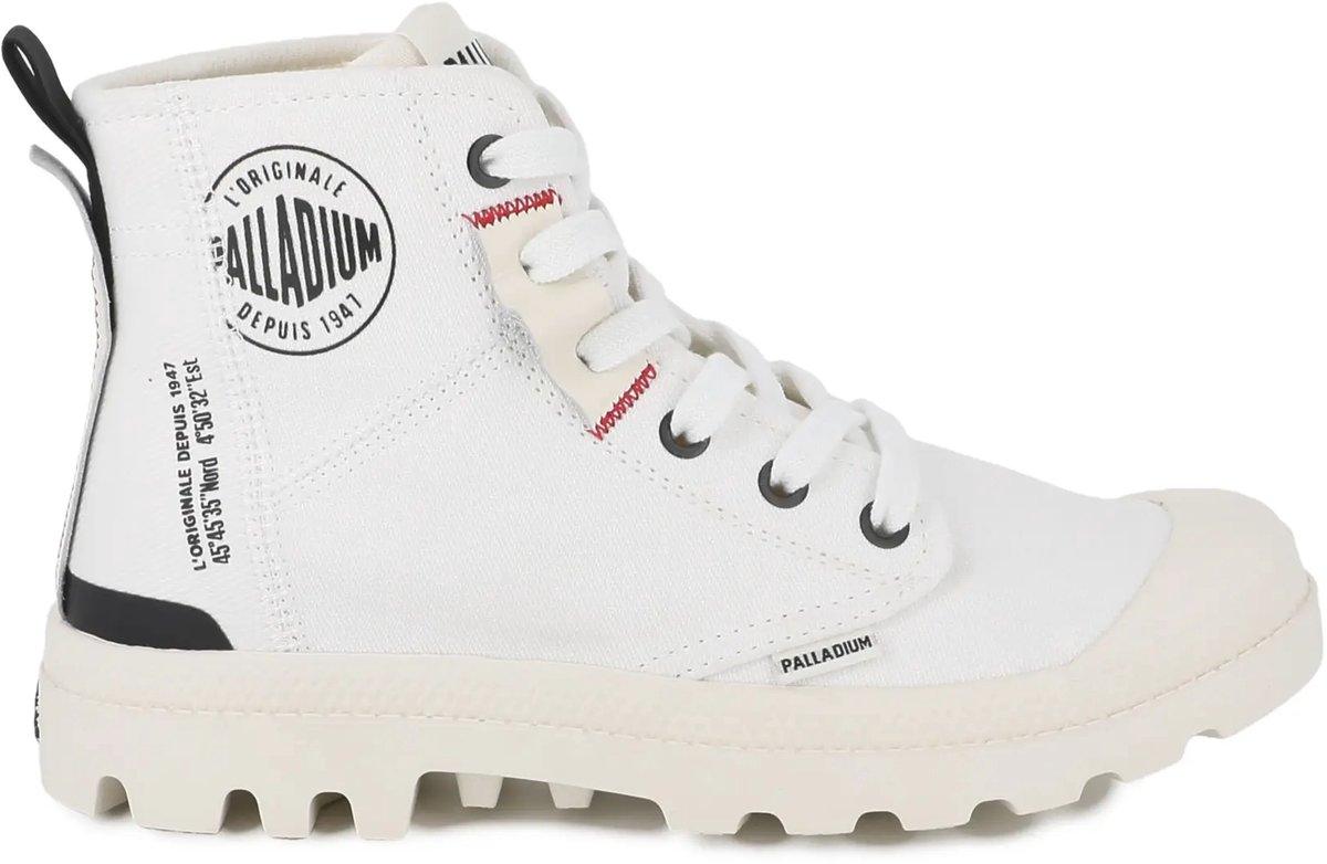 Damestrainers Palladium Pampa Hi Urban Wit