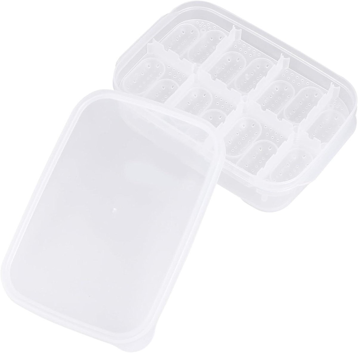 Broedbak Reptielen - Ei Incubator - Uitbroeden Dieren - Transparant Deksel - 17 x 13 x 5 cm - Transparant