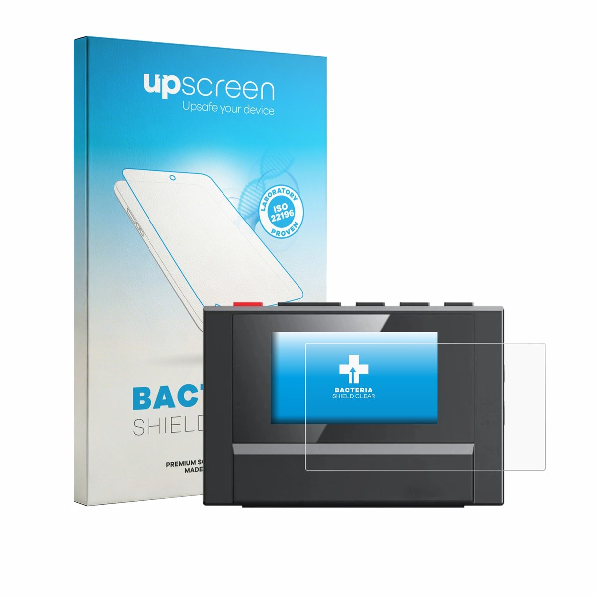 upscreen - Screenprotector voor FiiO SnowSky Echo Mini - Folie Beschermfolie transparant antibacterieel