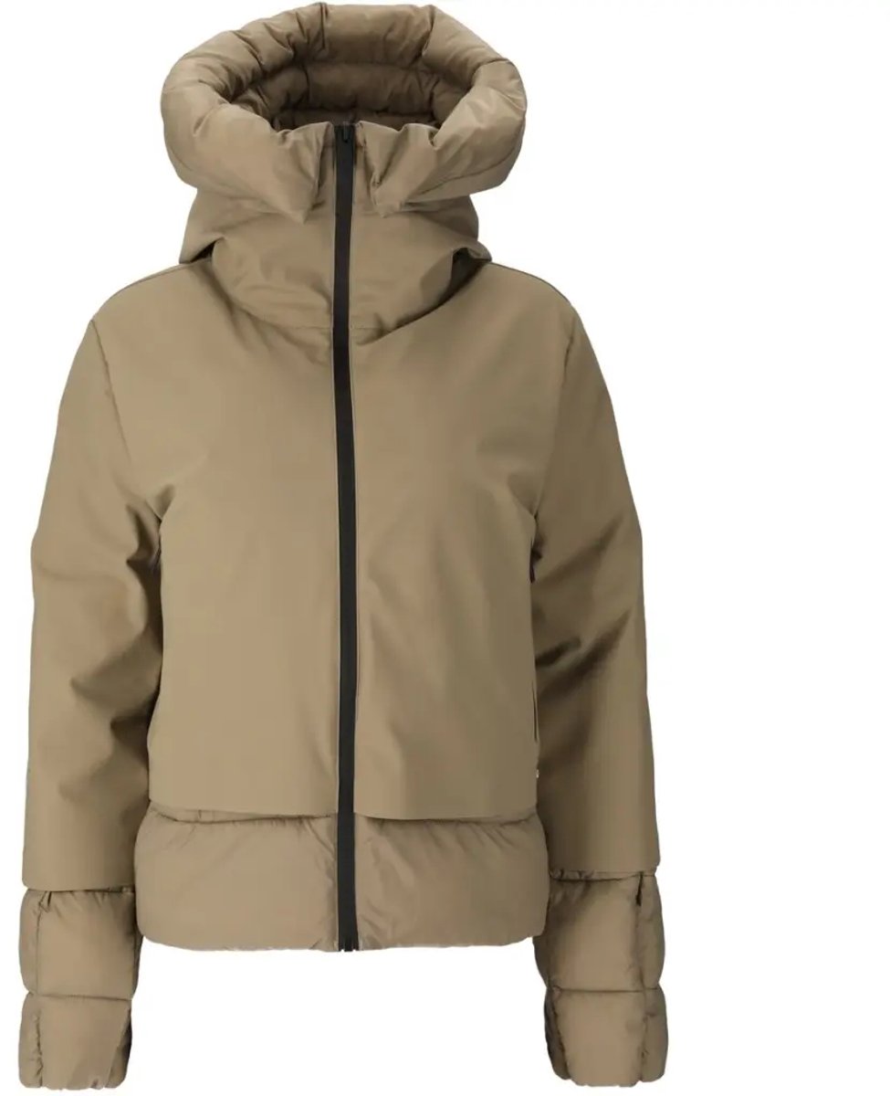Donsjack voor dames Athlecia Heley Beige