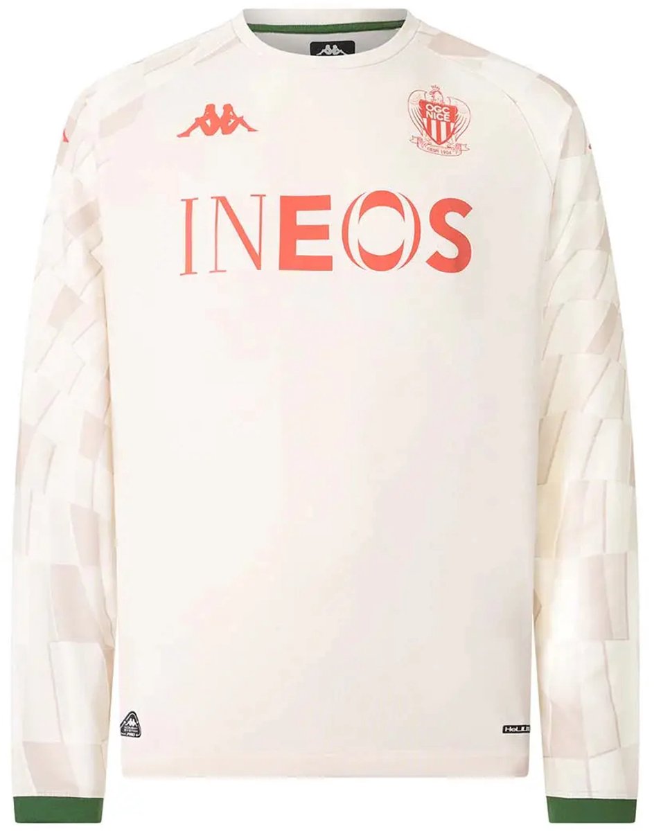 Buiten Shirt Korte Mouwen OGC Nice Pro 2025/26 Groen