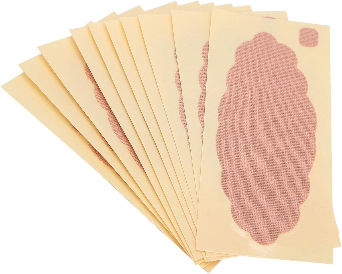 10 Stuks Zweetpads, Sterke Antitranspirant Doekjes voor Zweetabsorptie, Katoenen Adhesieve Pads voor Comfort en Frisse Geur