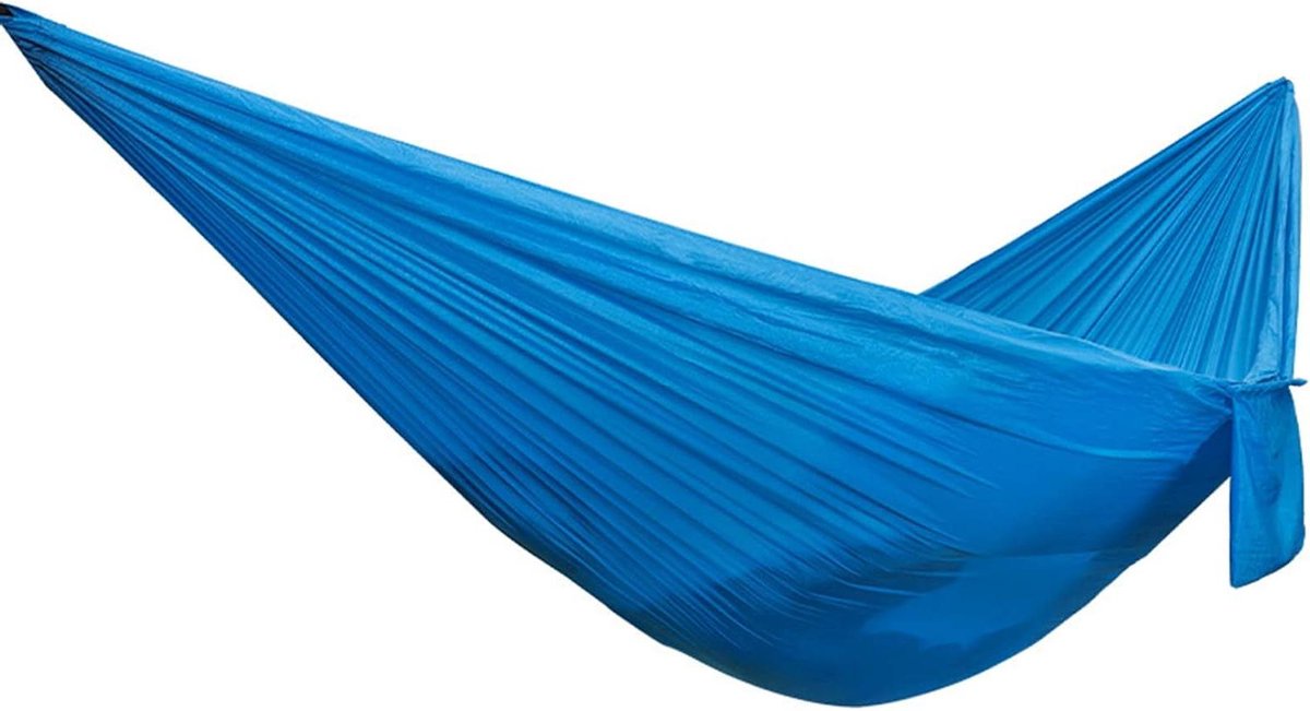 Kampeerhangmat - Outdoor hangmat - Ontspannen in de natuur - Scheurvast nylon - 200 kg draagvermogen - Machete