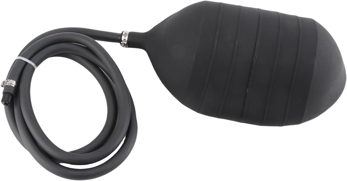 Opblaasbare Pijpplug - Waterafsluiter Riool - Lekdetectie Pijpleiding - Universele Pijpcompatibiliteit - 150 mm - Grijs
