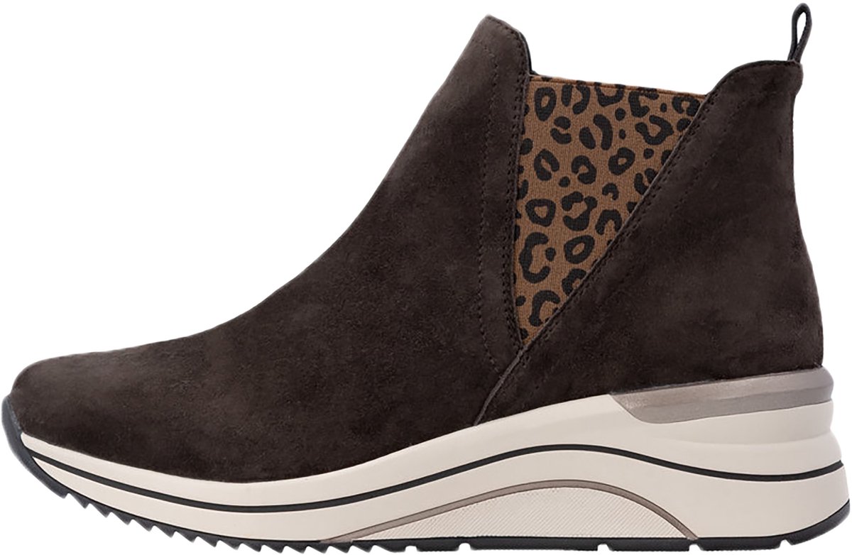 Hoge leren sneakers