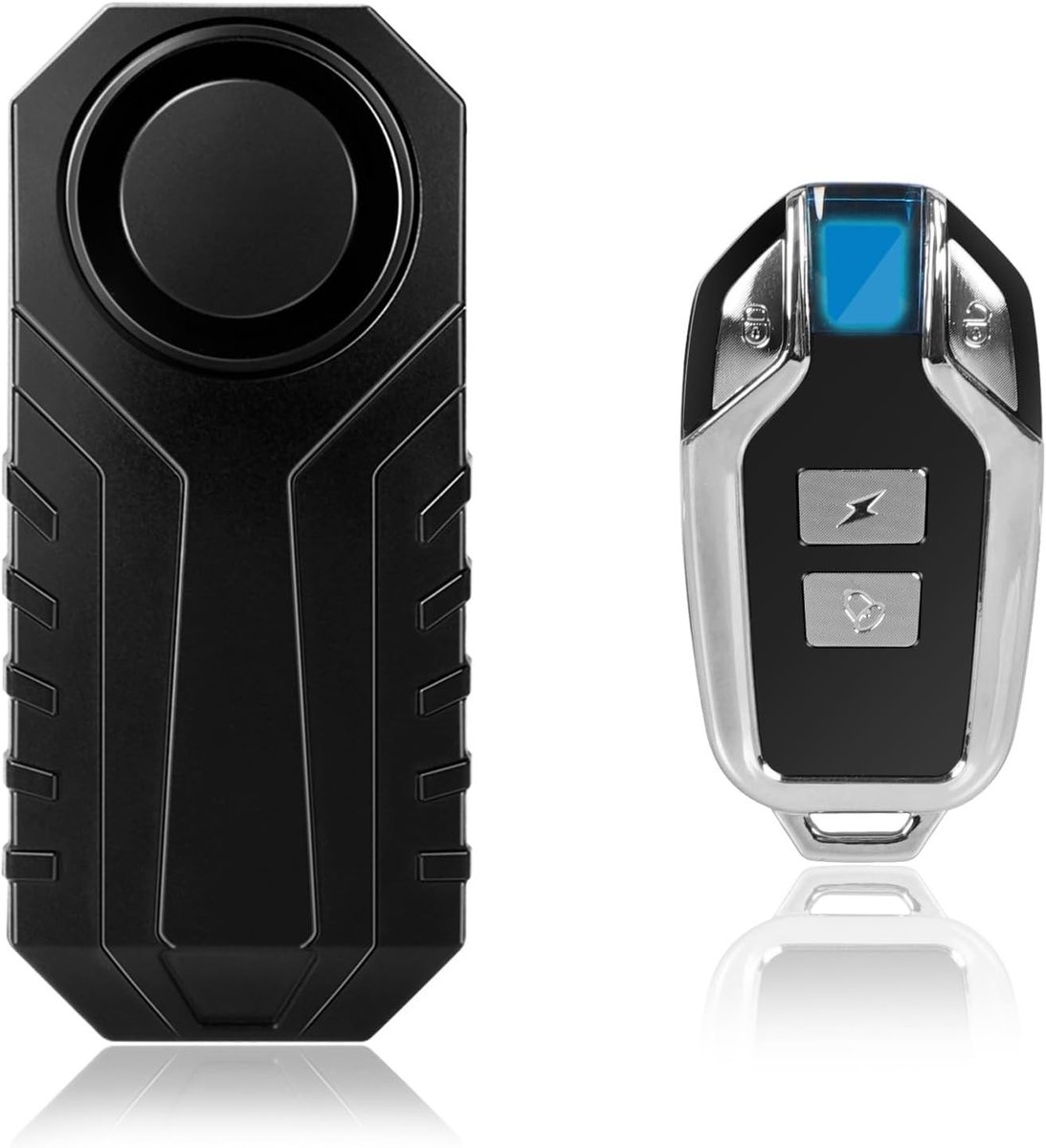 Fatbike alarm - Zwart - Waterdicht Draadloos Fietsalarm met Afstandsbediening - Voor E-bikes en Scooters