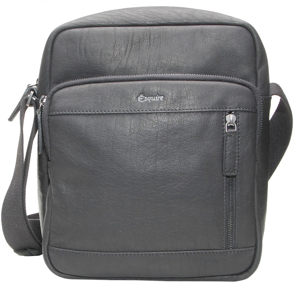 Esquire schoudertas Buffalo 85 Crossbody Bag Black zwart