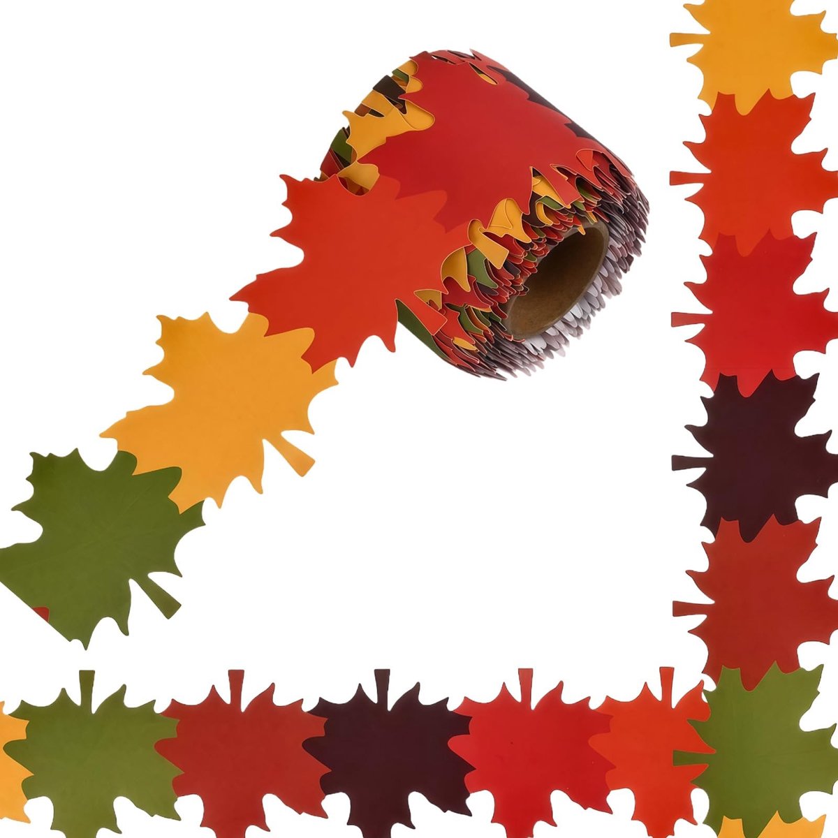 Omgoods - Set van 2 Herfst Decoratieve Borderrand voor Klaslokalen