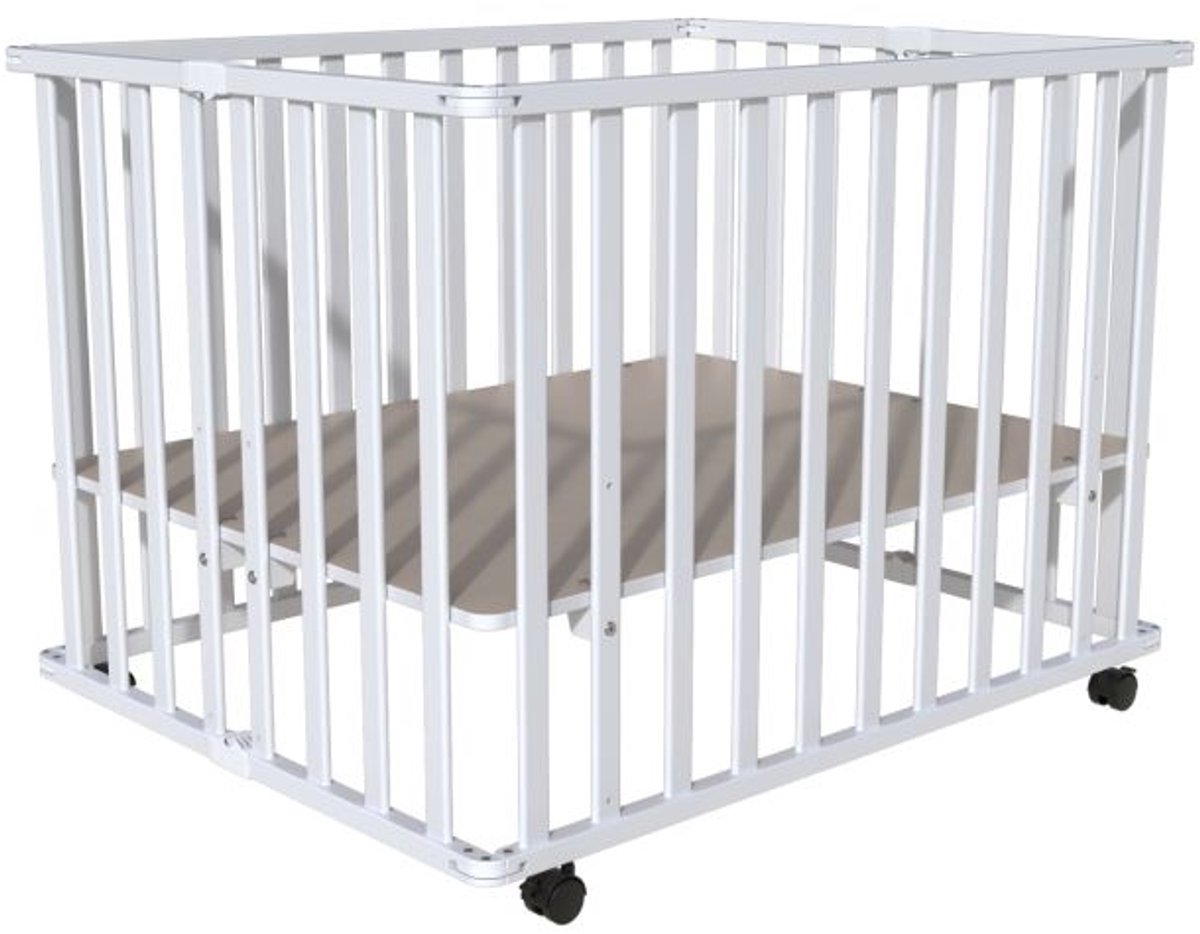 Born Lucky Opvouwbare Baby Box Flip Wit – foto 4