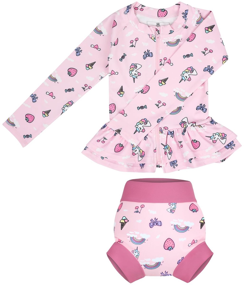 Omgoods - Babyzwemset met UV-bescherming en Zwemluier