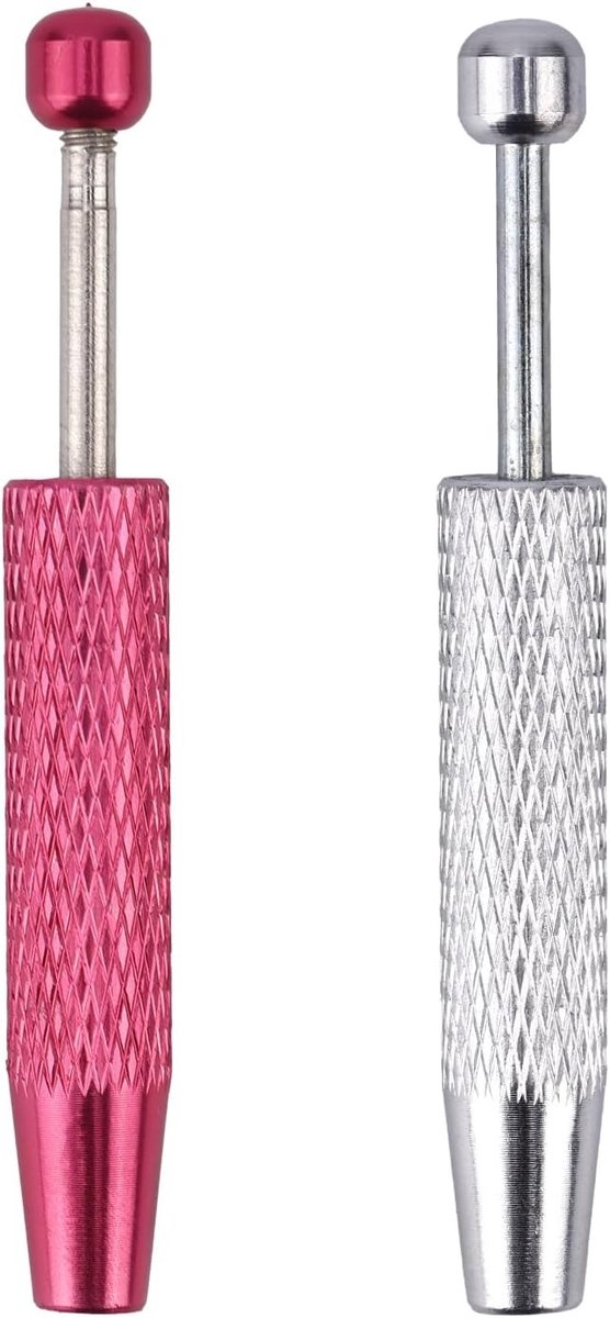 2 Stuks Piercing Ball Gripper voor Sieraden, 4 Klauwen Tweezers voor Het Veranderen van Sieraden, Geschikt voor Diamanten en Edelstenen