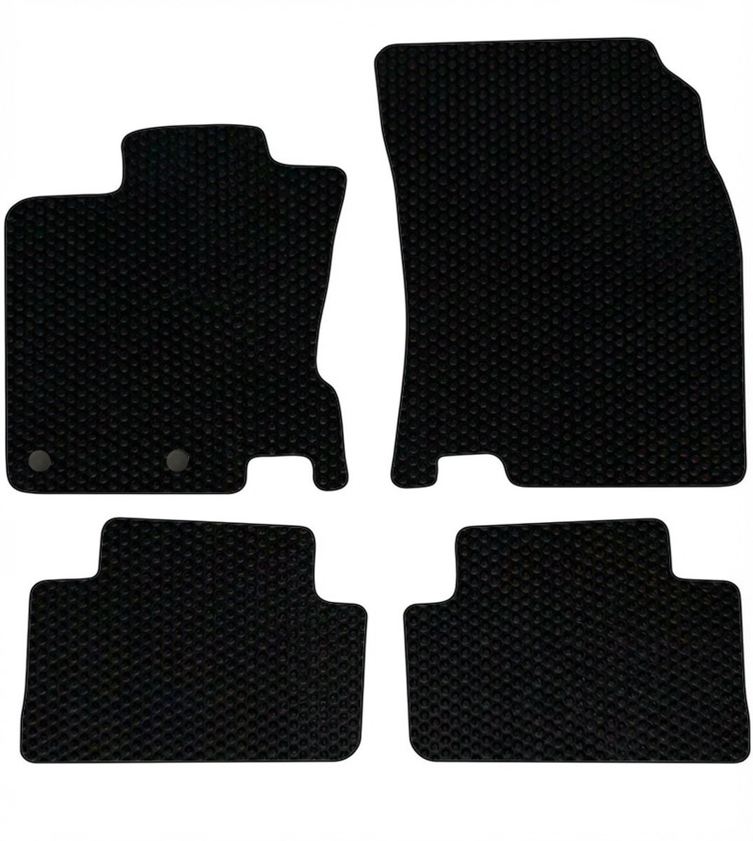 Automatten Nissan Qashqai 2014-2021 - Rubber - Perfecte pasvorm - 4-delig - Type: J11
