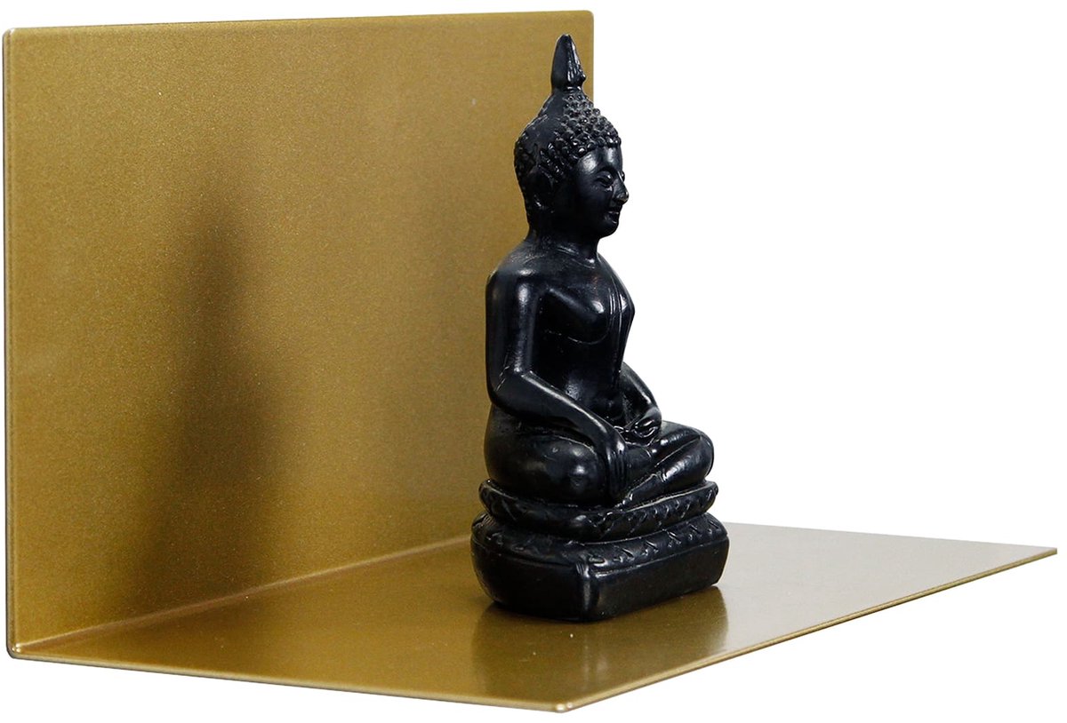 Magnetische Wandplank Goud Medium Glossy - Kamer26