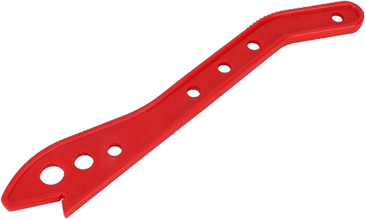 Veiligheidsduwstok - Houtzaag Duwstok - Veilig Zagen - Ergonomisch Handvat - 42 x 7 x 1 cm - Rood