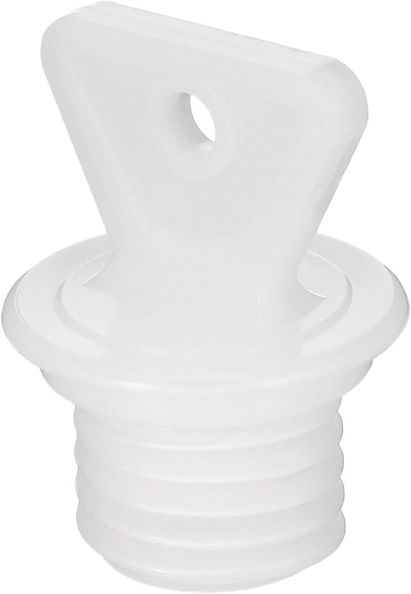 Warmwaterkruik Stopper - Hete zak dop - Lekvrij afdichten - Goede afdichting - 4.5 cm - Wit