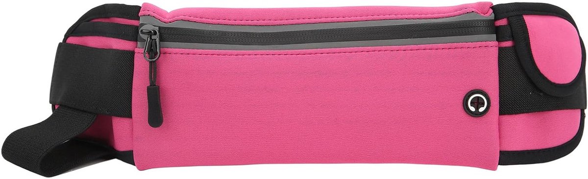 Sport Heuptas - Hardloopriemtas Ademend - Buiten Sporten - Ultradun Ontwerp - 21 x 11 x 4 cm - Roze