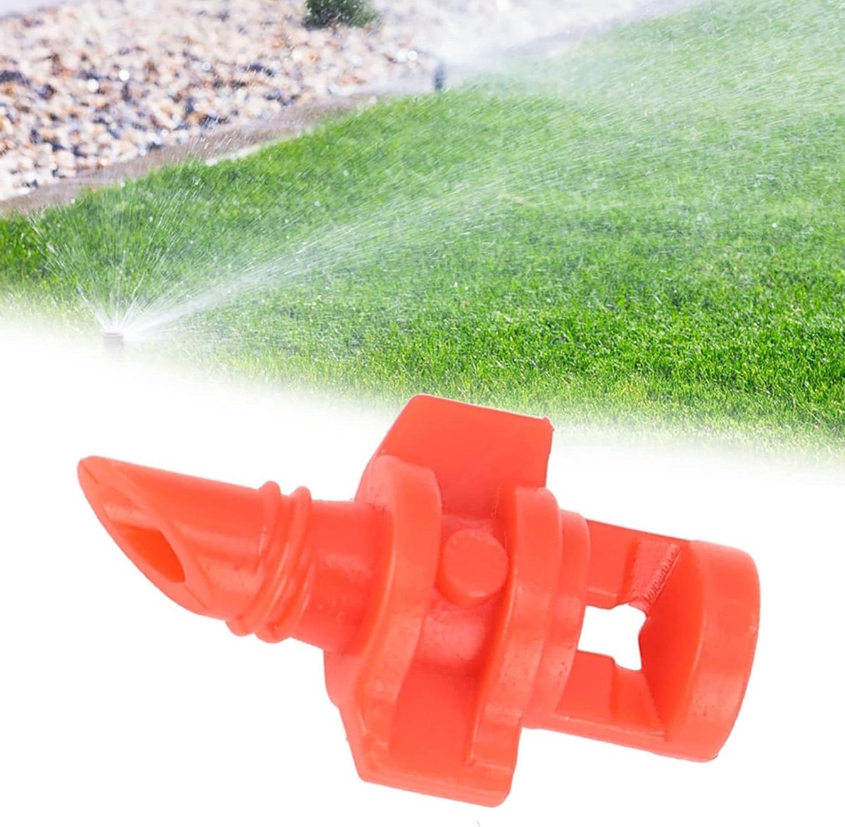 Tuin Watersproeier Vernevelaar - Verstuiver Mondstuk - Planten Water Geven - 360 Graden Verneveling - 100 Stuks - Zwart