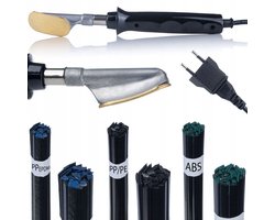Rosfix Plasticlasapparaat PlasticWeld Pro 4w1 - Handsoldeerbout - 230mm, 110cm Kabel