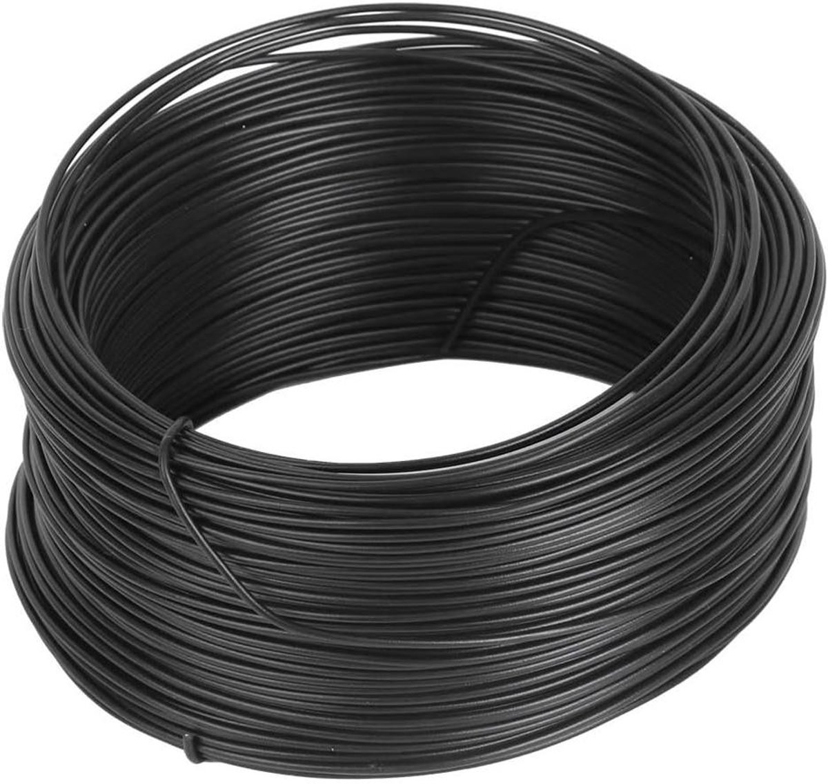 Gegalvaniseerd Ijzerdraad - Knutseldraad Binddraad - Hobby Projecten - Glad Vormgevend Effect - 100 Meter - Zwart