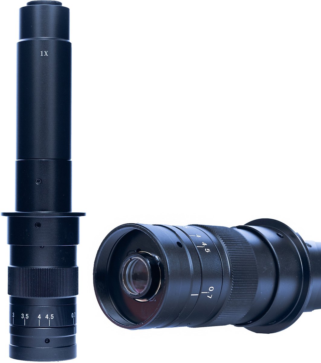 Rosfix Objectief C-Mount Zoom 300x - Professionele Optiek - 20–300X (0,7–4,5x), C-Mount, 245mm