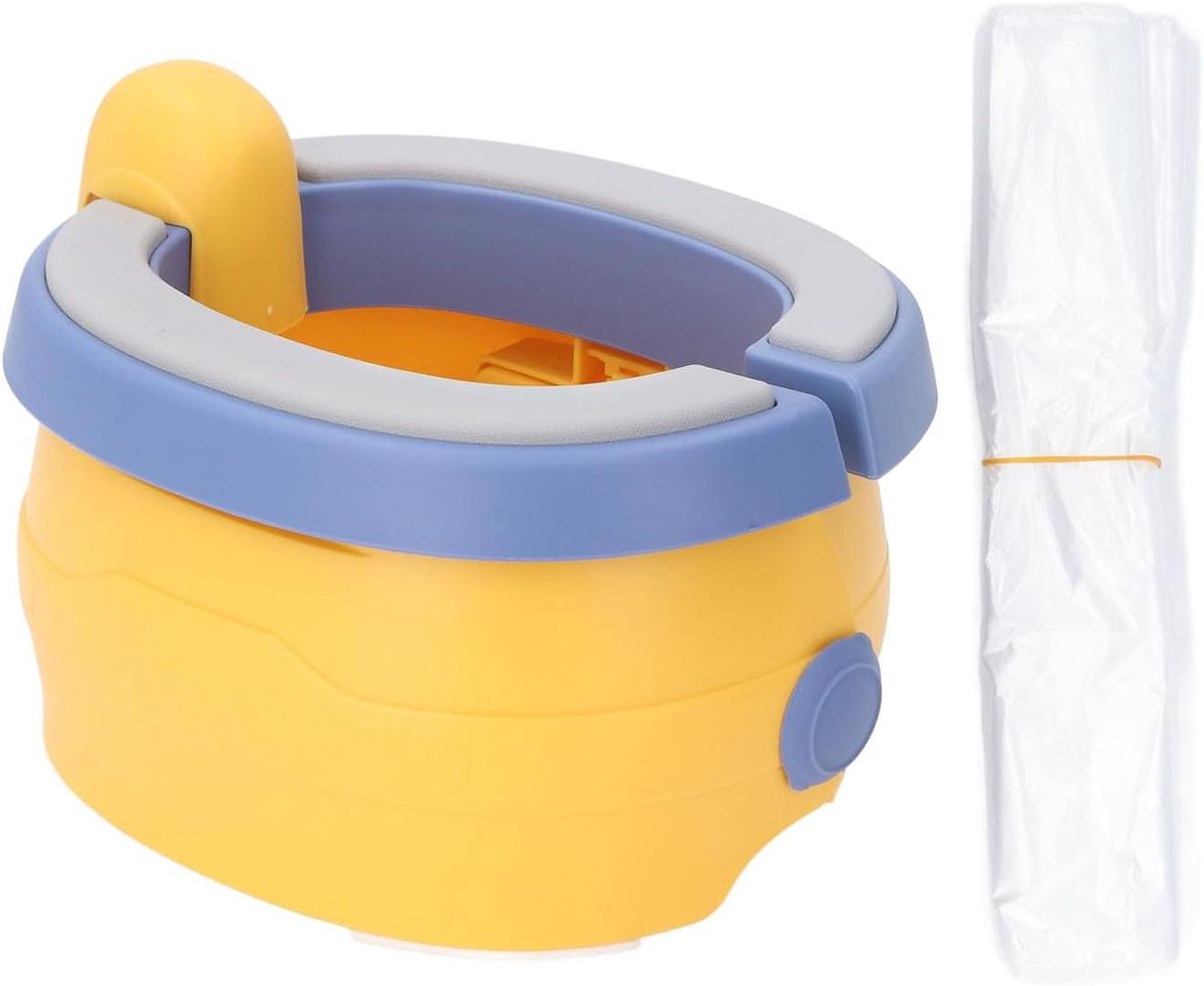 Reis Potty Kinderen - Draagbaar Toilet - Potty Training - Inklapbaar met Rugsteun - 25 x 19 x 14 cm