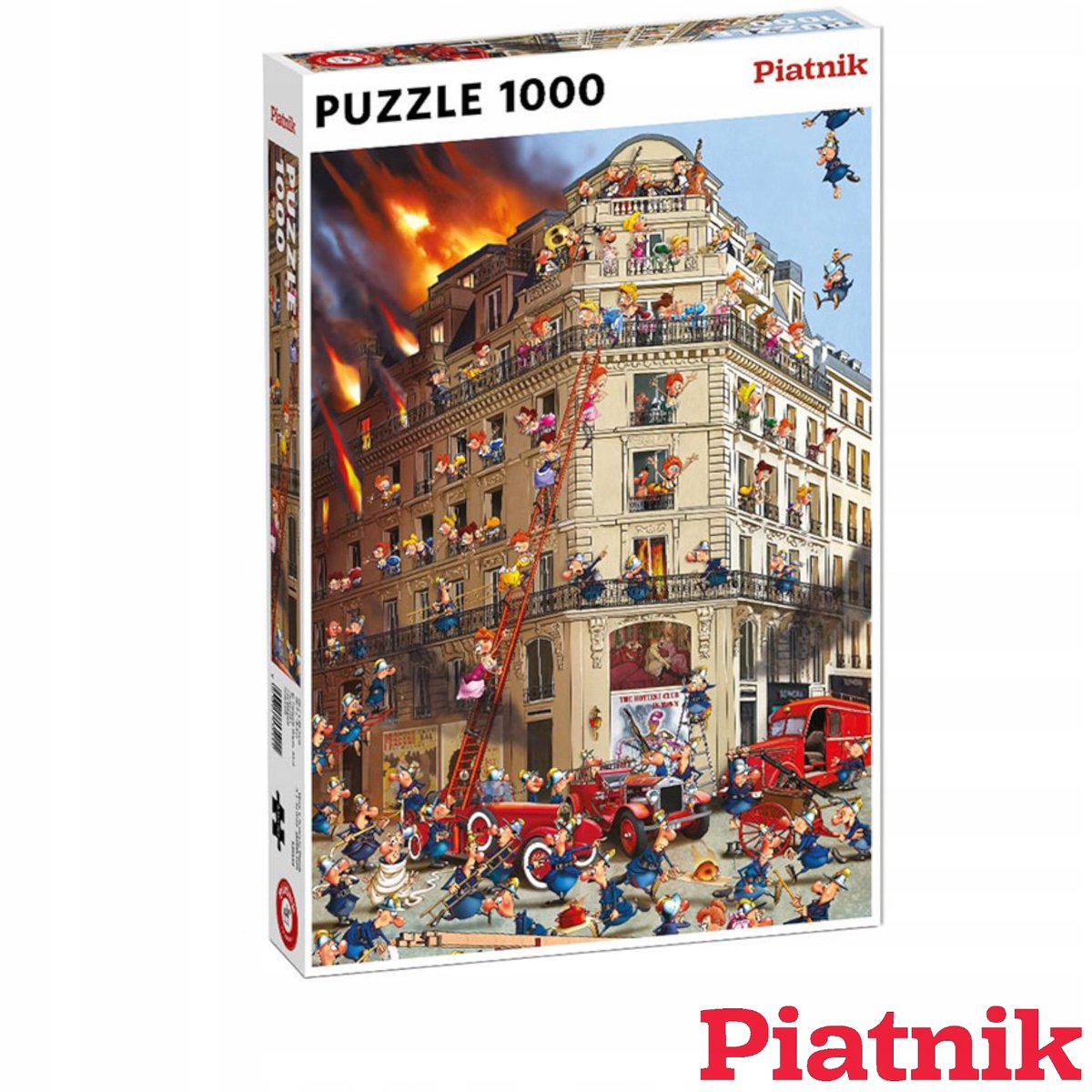Piatnik Puzzel 1000 Stukken - Brandweer: Educatief en Leuk
