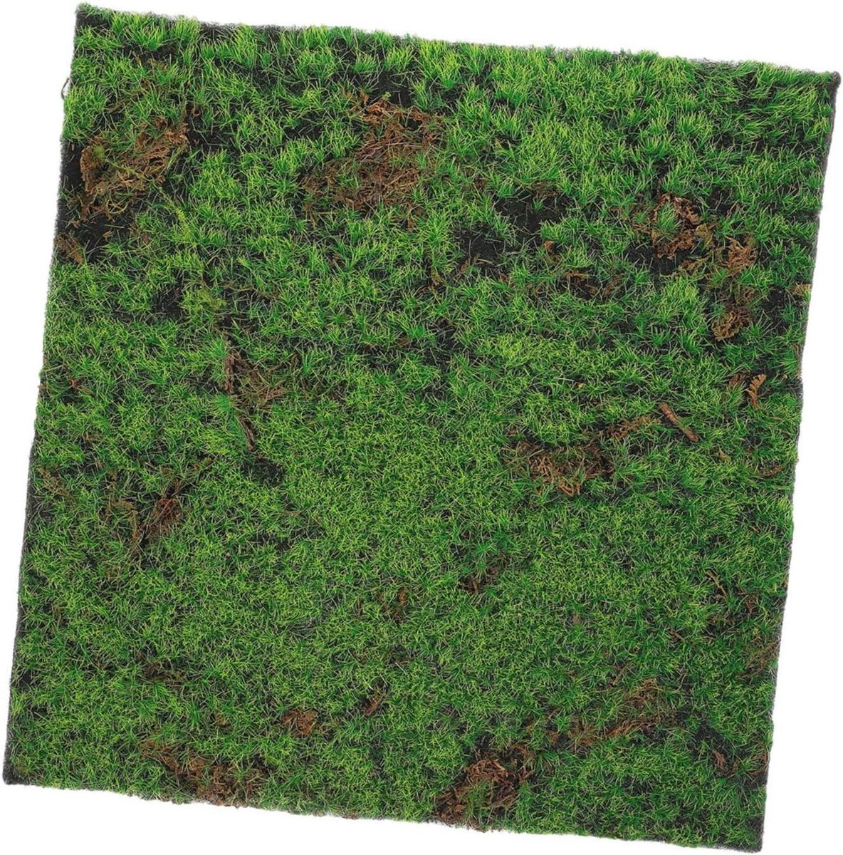 Kunstmos Gazon - Nepgras Tapijt - Decoratief Gebruik - Eenvoudige Installatie - 30x30 cm - Groen