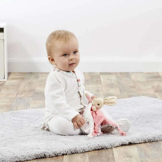 Peter Rabbit knuffeldoekje/tutje roze 30cm van Peter Rabbit. — afbeelding 2