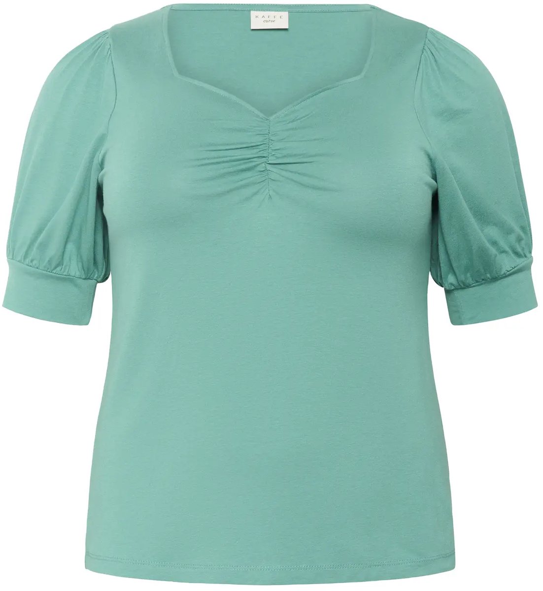 Dames-T-shirt KAFFE Curve Sissy