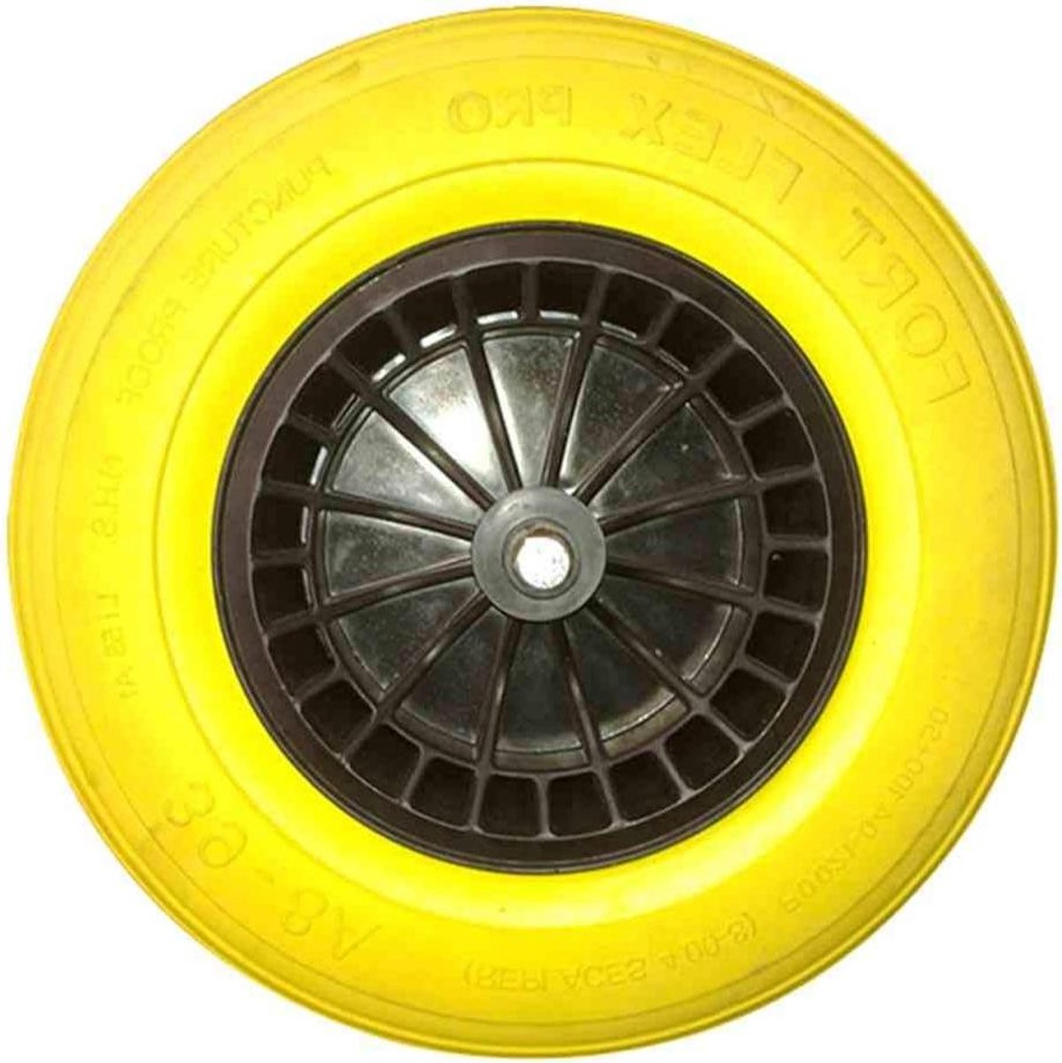 Fietswiel - PU wiel - Kruiwagen reparatie - Lekvrij schuim - 2 Inch breed - Divers