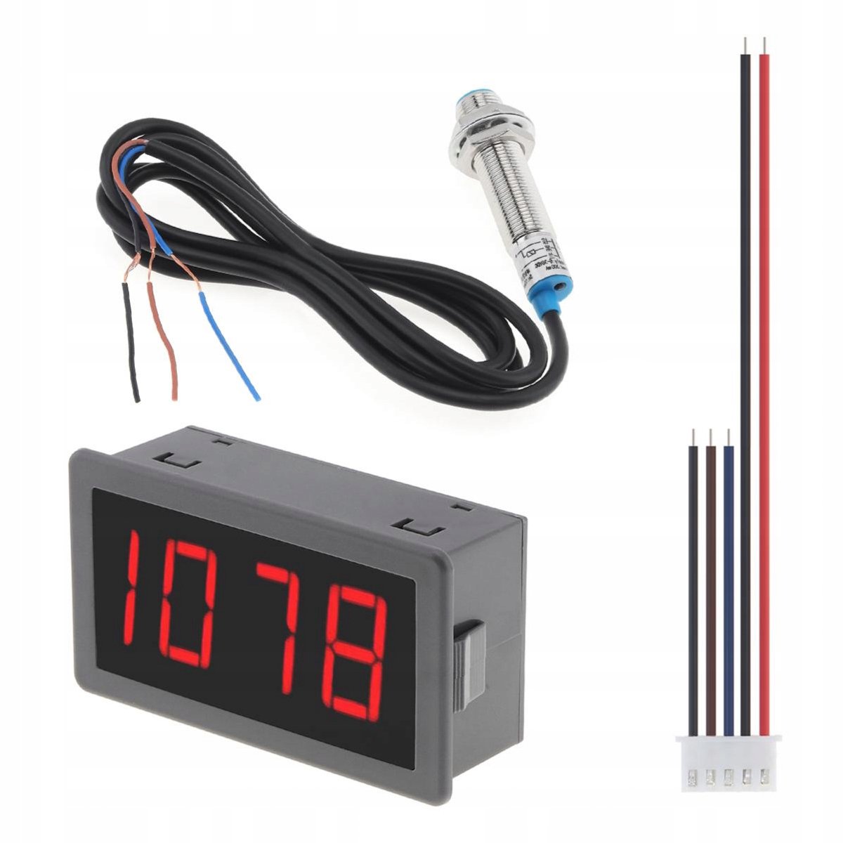 Rosfix Toerenteller Digitaal CF5135C-Z - Hallsensor met LED - 10–9999 RPM
