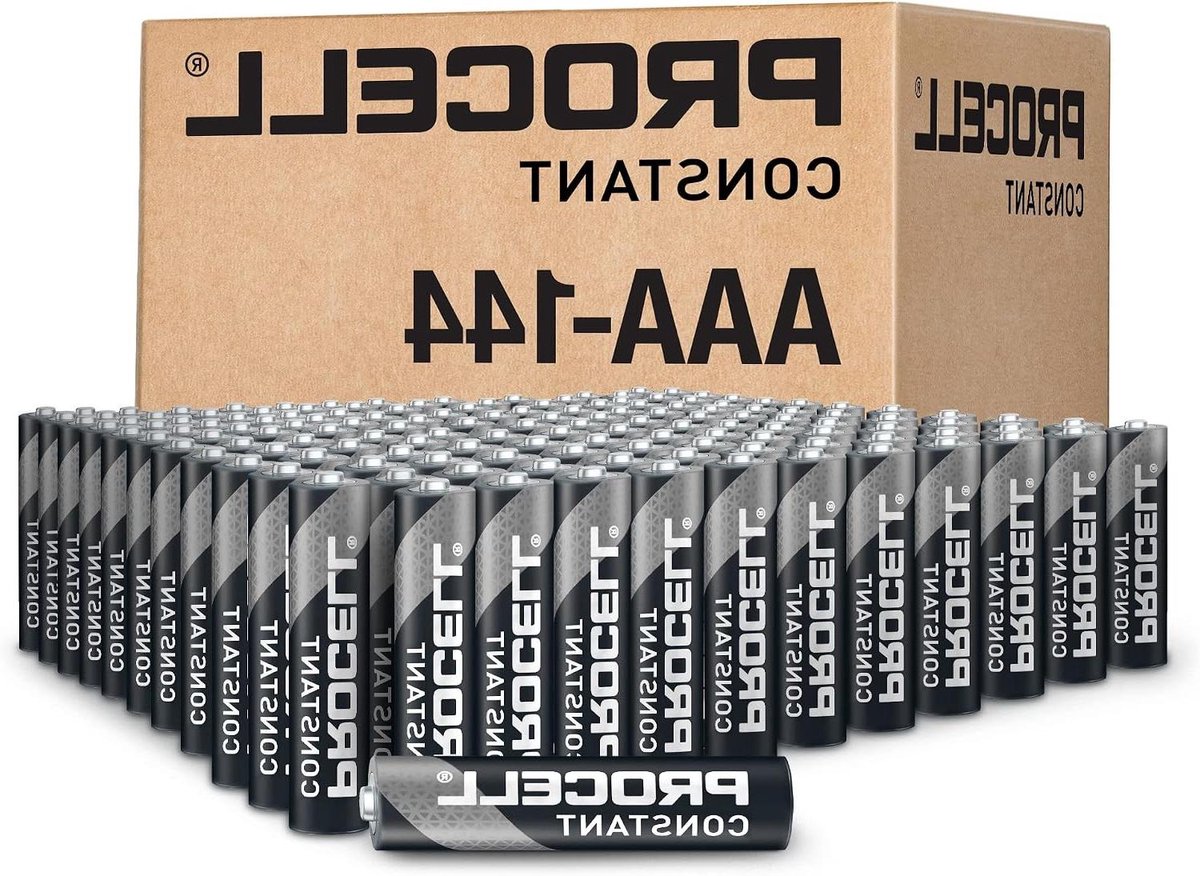 AAA Batterijen - Alkaline Cellen - Apparaten Voeden - Lange Houdbaarheid - 144 Stuks - Wit