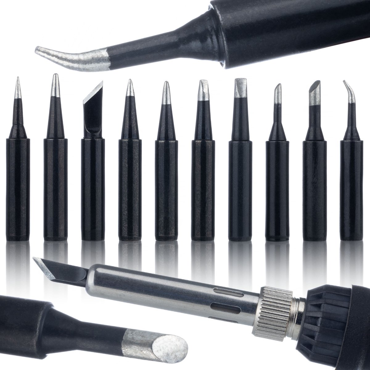 Rosfix Set Soldeerpunten 900M - Long-Life Anti-Oxidatie Coating - 6mm Buiten Ø, 4,4mm Binnen Ø, 26mm