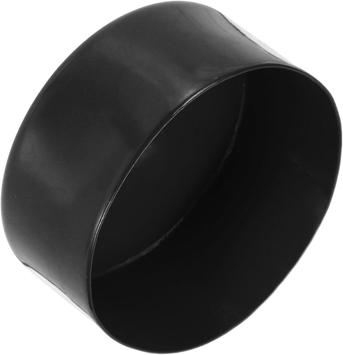 Rubberen Eindkappen - Beschermdoppen - Meubels Beschermen - Flexibel Vinyl - 125 mm Buisdiameter - Zwart