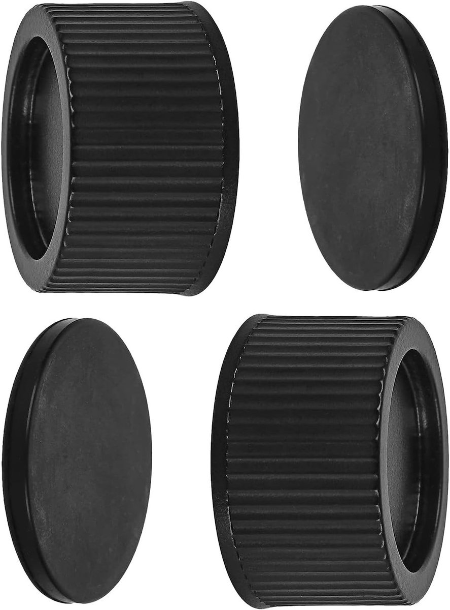 Zandfilter Afvoerdoppen - Zwart - 3,3 x 2,2 cm - Duurzaam ABS Kunststof - Voor Zwembadzandfilters