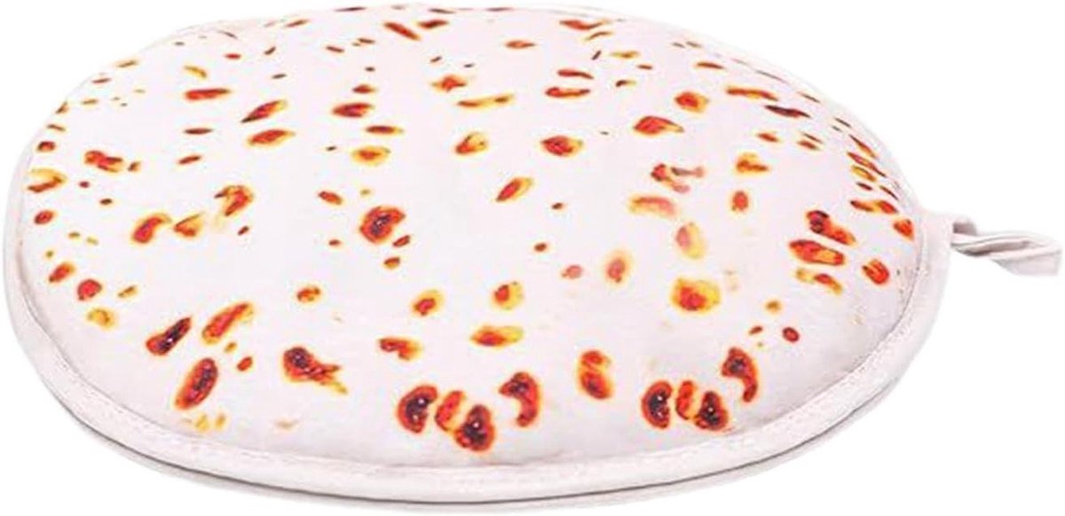 Tortilla Warmer Pouch - Meelbewaarder Pizzatas - Pannenkoeken Warm Houden - Magnetronbestendig - 305 cm - Enkel kenmerk