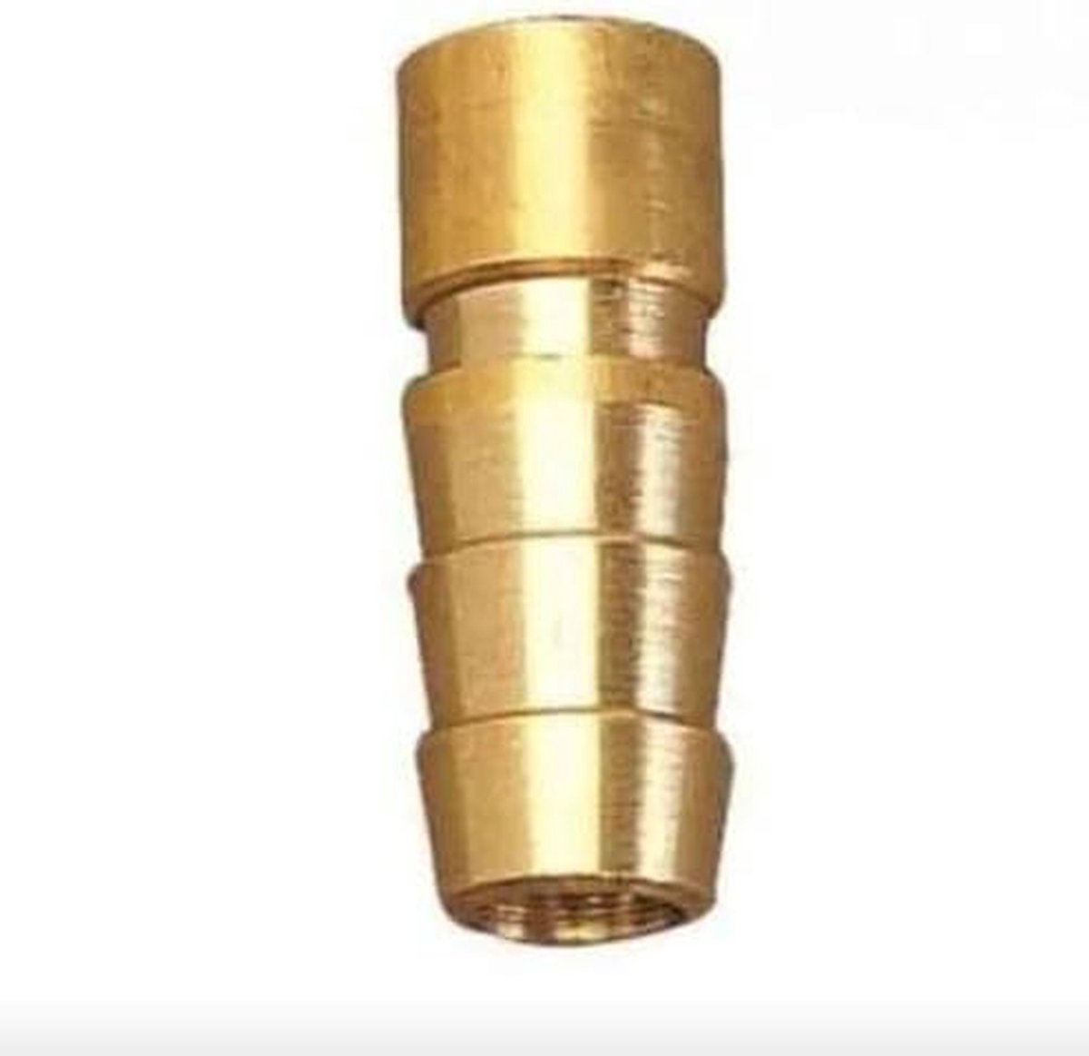 Lasmondstuk - Soldeerpunt - Butaan lassen - Messing materiaal - 10 mm - Goudkleurig