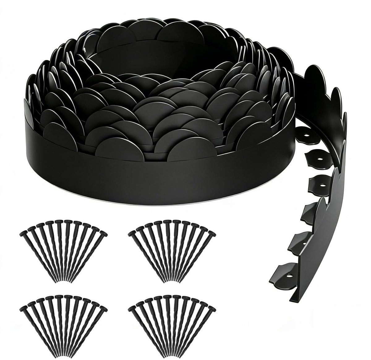 Omgoods - 10 cm Hoge Landschapsranden met 40 Spikes