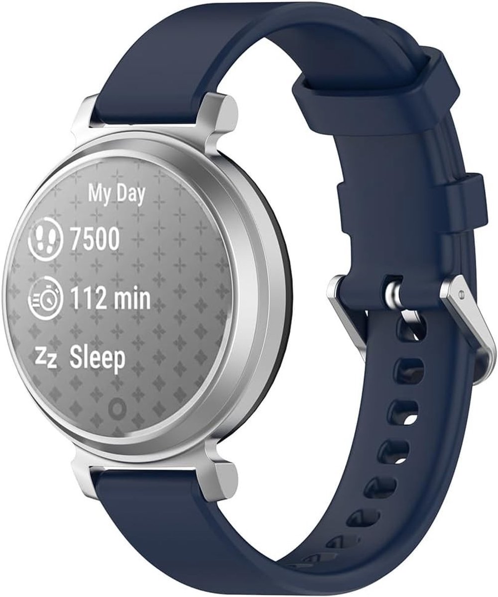 Sportieve Silicone Horlogeband voor Garmin Lily 2, Vervangende Armband voor Comfort en Stijl