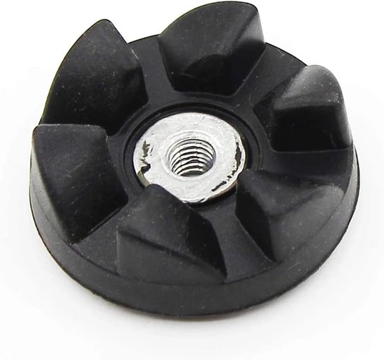 Vervangende Blender Tandwielen - Blender Onderdelen - Blender Repareren - Voedselveilig Plastic - 4 Stuks - Transparant en Zwart — afbeelding 2