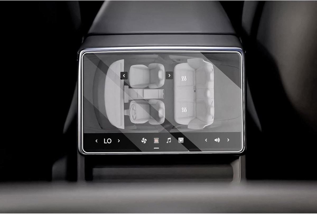 Navigatiescherm Beschermfolie voor Tesla Model 3 Highland 2024 - 9H Krasbestendig Tempered Glass, Auto Accessoires, GPS Schermbeveiliging en Navigatie Film